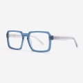 Rexangle Bevelling Acetate Men's Optical Frames