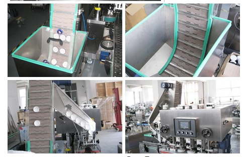 Small bottle capping machine for glue / syrup / oral liquids / perfume filling production line