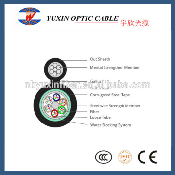 8 Core Outdoor Aerial Self-supporting Figure 8 Armored Stranded Loose Tube Cable(GYTC8S/A)