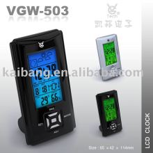 Plastic weather station calendar clock