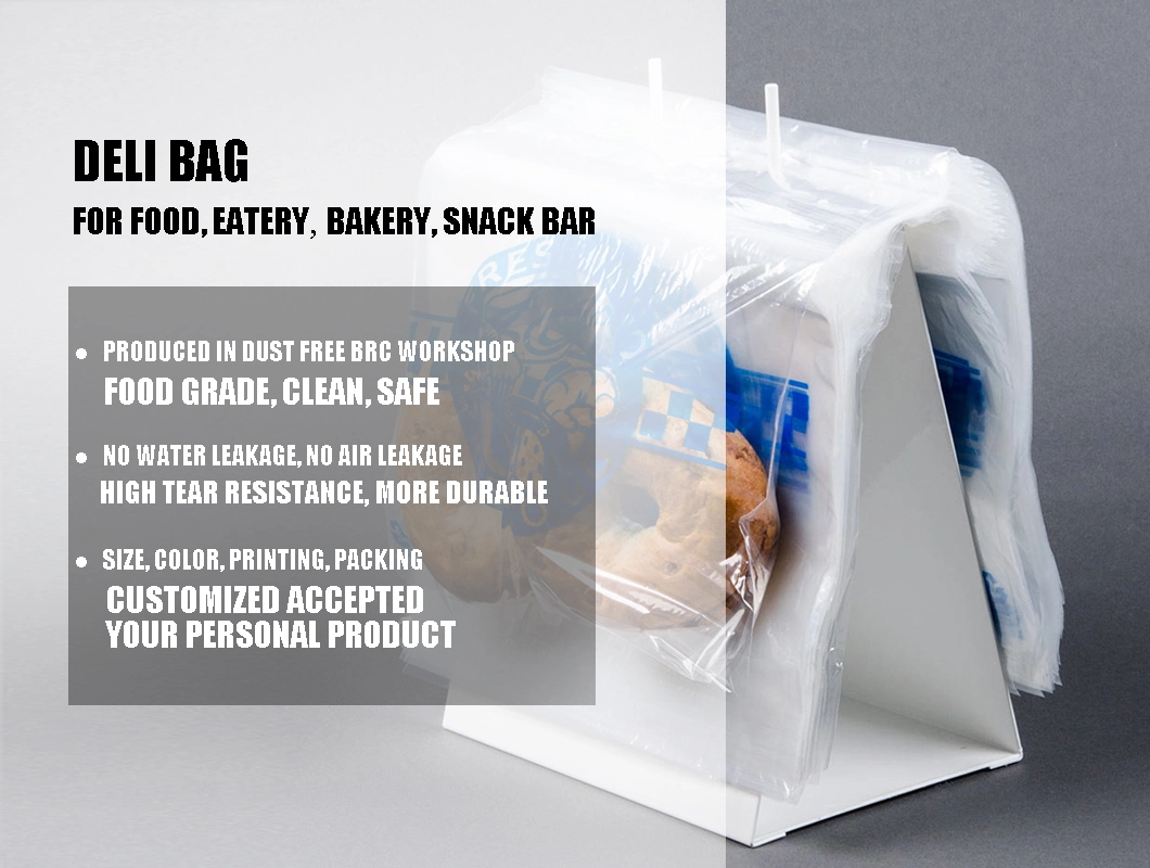 China Manufacturers Price Printing Plastic Deli Bag Food Bags