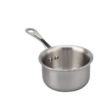 Three Ply Mini Sauce Pot With Long Handle