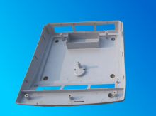Plastic casing for instruments and meters