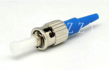St / Upc Blue Fiber Optic Connector Fttb , St Fiber Connector