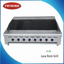 Food Grill Machine Lava Rock BBQ Grill