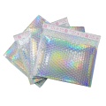 Colorful design of metal holographic bubble mail bag