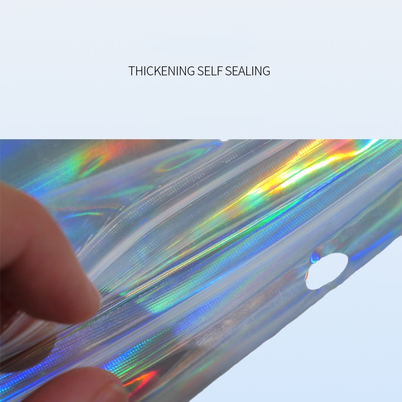 holographic zip pouch holographic zip pouch