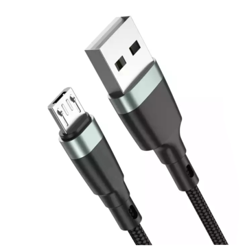 3A Fast Charging Braided 2M Micro USB Cable