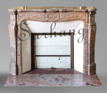 Classic Design Natural Marble Fireplace