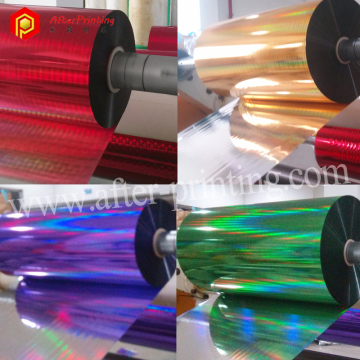 Holographic Metalized Laminating Film Color