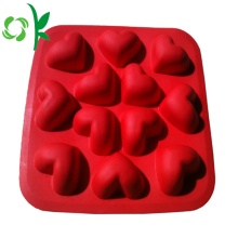 Heart shaped chocolate decoration candy molds