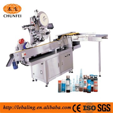 Round/flat PET bottle labeling machine