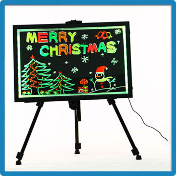 Promotion ZD LED Message Display Board 90 Flashing Modes LED Neon Chalkboard Aluminum Alloy Frame LED Outdoor Message Board