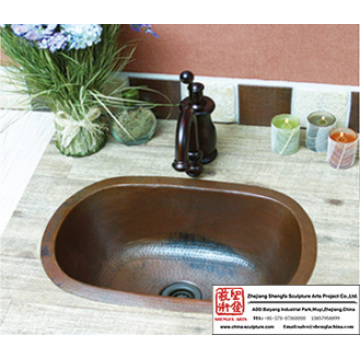 Bronzo naturale lavabo