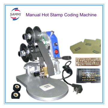 manual hot stamping date coding machine