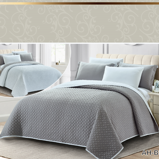 Gestellte Bettbedeckung Quilted Bedcover Bedsheet