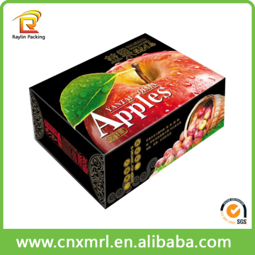 Custom popular style packaging box colour printing paper box fruit package box