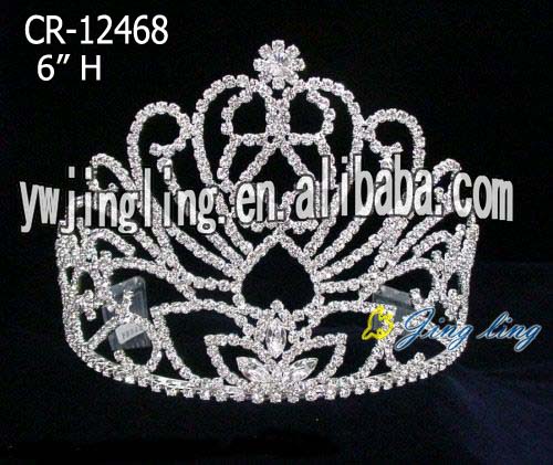 6 Inch Wholesale Tiaras And Crowns