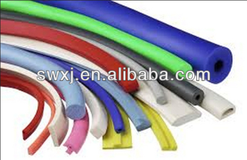 fireproof rubber foam tube/silicone rubber foam tube/foam tube