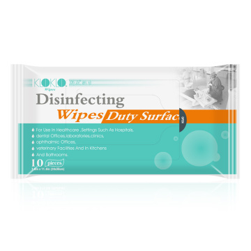 Disinfecting long-acting antibacterial wipes portable flushable toilet wet tissue