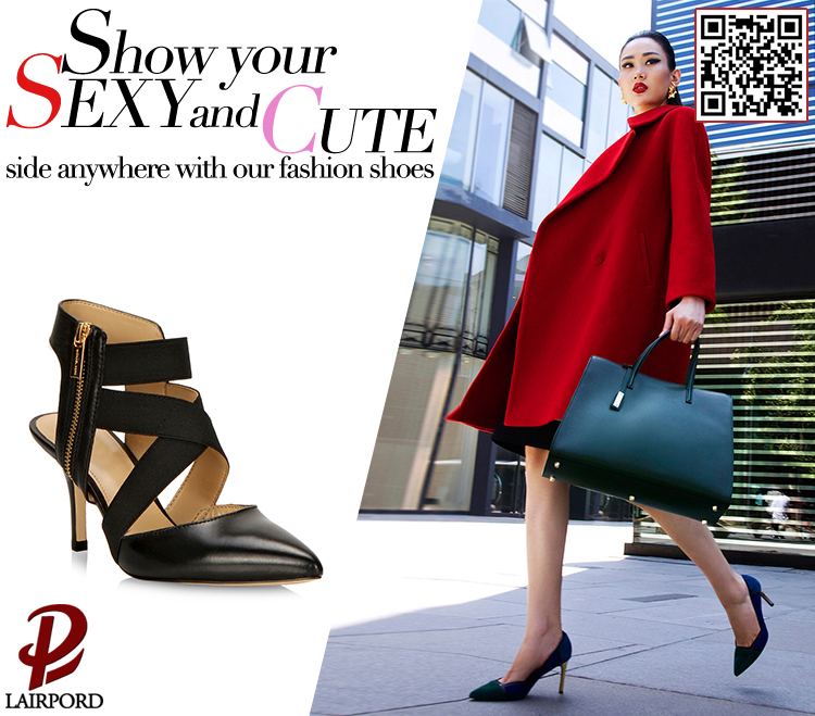 genuine leather and suede stiletto heel shoes 