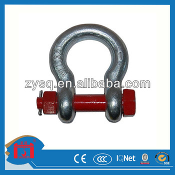 US Type Drop-Forged Bow Shackle