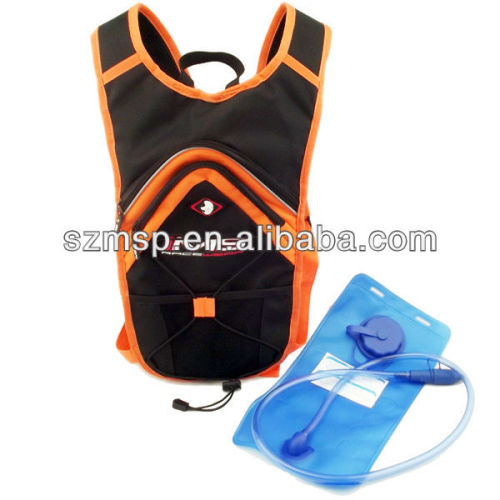China manufacturer nylon 2L water bladder hydration backpack