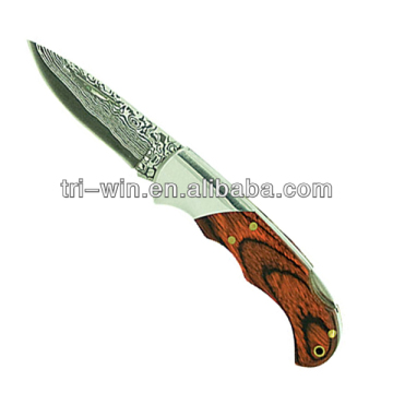 Wood HandlePocket Knife