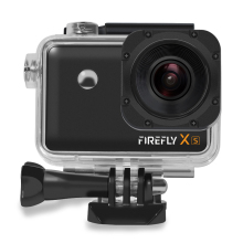 Waterproof Action Camera for Motorcycle & Bicycle - Black Vlog MicroSD Video Camera for Helmet