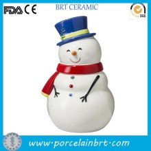 Cute wearing hat smiling Snowman Decoration