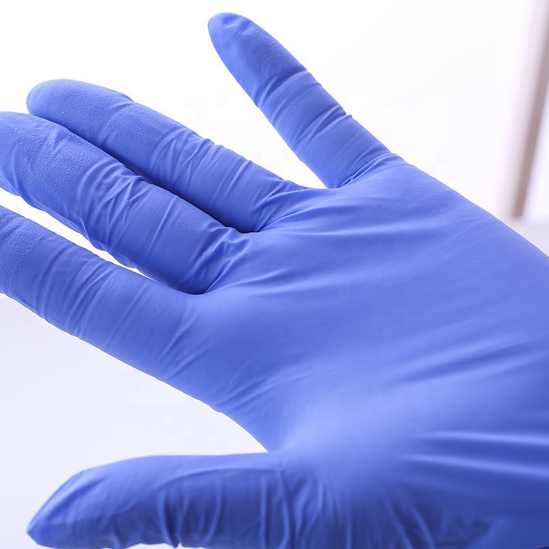 Disposable Blue Nitrile Examination Gloves Manufacturers safety Gloves Disposable Nitrile Gloves For Medical
