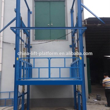 Cargo platform electric fixed hydraulic delivery lifting equipment CE price