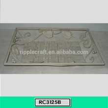 Decorative Iron Flat Fruit Basket Holder