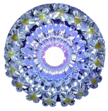 Modern 180mm LED Crystal Spot Light - Decorative Lamp with Color Options