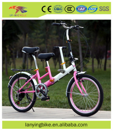 mother-kid three/two people family bike leisure touring bicycles for sale