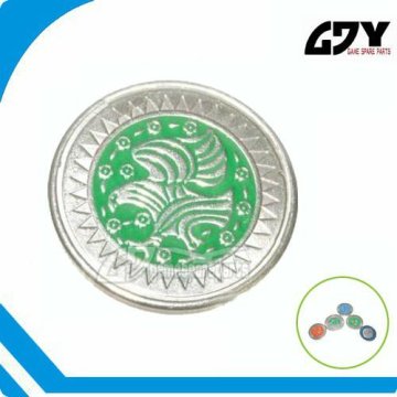 23x1.85mm color gaming token