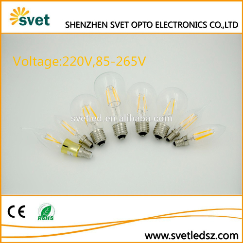 Hot sell wholesale price glass led filament bulb