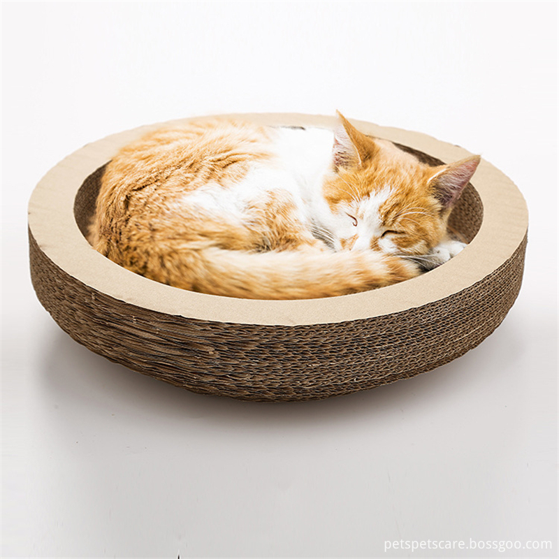 Bowl Shape Cat Scratcher Cardboard Scratchers For Cats, High Quality