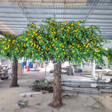 Nearly Natural Realistic Cheap Custom Made Artificial Big Lemon Tree for Home Office Decor