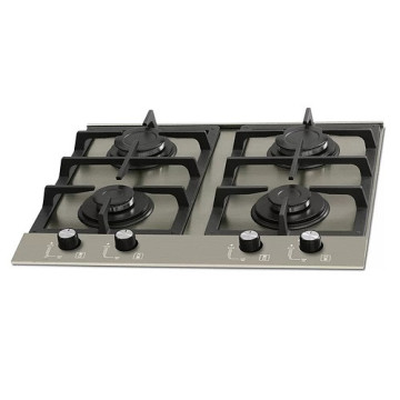 Fischer cooktop in acciaio inossidabile a 4 brufoli