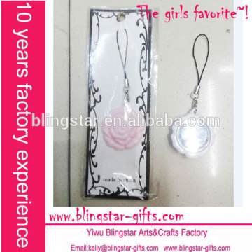 rose promotional plastic mirror