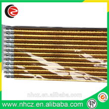 Shiny Yellow HB Pencil with Eraser