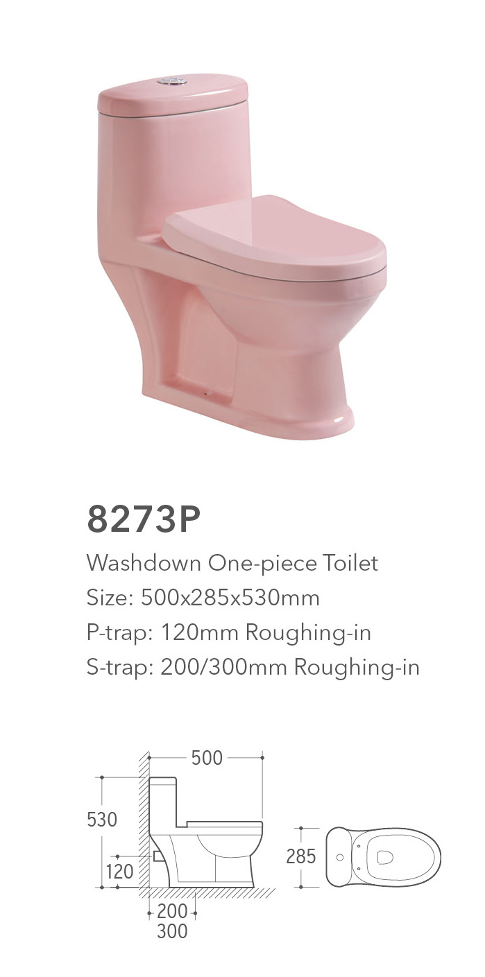 8273p One Piece Toilet