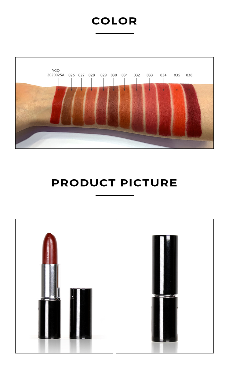 Wholesale Longlasting Natural Custom Vegan Matte Lipstick