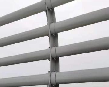 Weatherproof Steel Bridge Guardrail Safety Fence