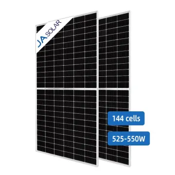 High Efficiency JA Solar Bifacial 550W/540W/500W Solar Panels for Solar Systems