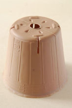 High Strength Biodegradable Garden Plant Pots Plastic Water Saving