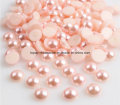 2mm 3mm 4mm 6mm 8mm halbes runde Perlen ABS Perle Epoxy Perle (FB-Perle Pfirsich)