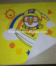 Heat transfer printing towels, heat printed towels