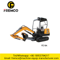 Excavatrice de mini machines de 1,8 tonnes